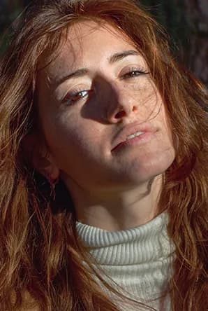 Greta D., modelo representada por Lali Agency