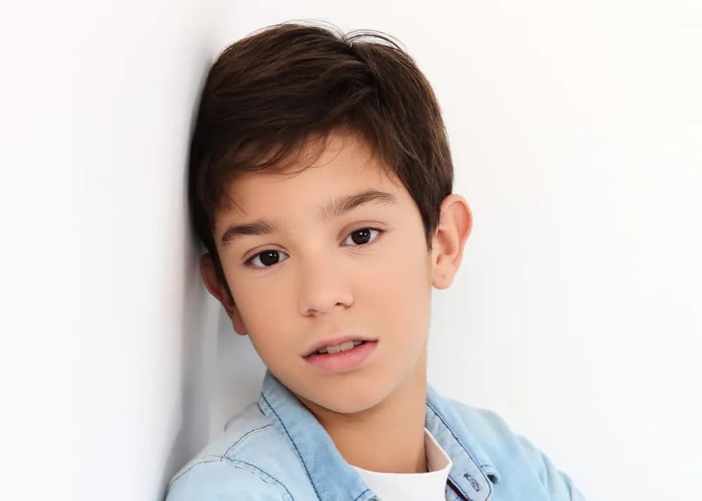 Luca L., modelo infantil representado por Lali Agency